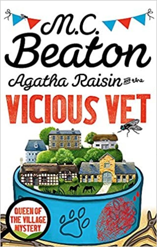 Book cover for "The Vicious Vet" by MC Beaton