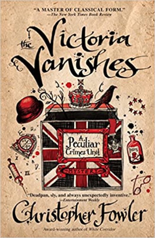 Book cover for "The Victoria Vanishes" by Christopher Fowler