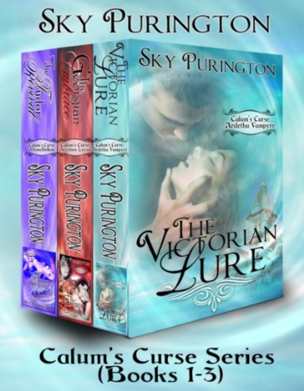 Book cover for "The Victorian Lure" by Sky Purington