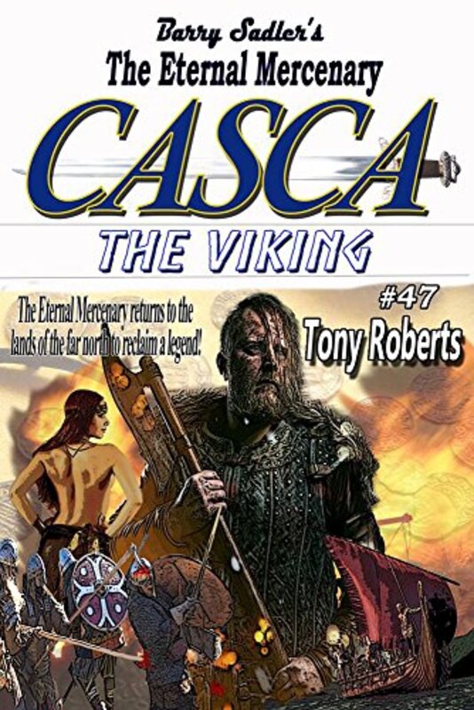 Book cover for "The Viking" by Tony Roberts