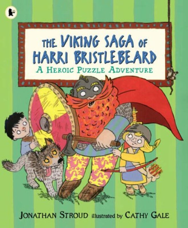 Book cover for "The Viking Saga Of Harri Bristlebeard" by Jonathan Stroud