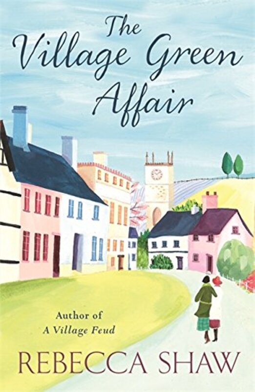 Book cover for "The Village Green Affair" by Rebecca Shaw