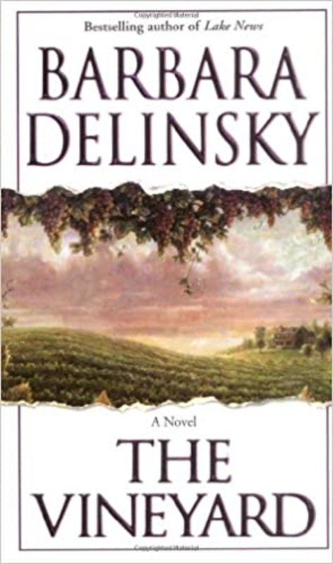 Book cover for "The Vineyard" by Barbara Delinsky