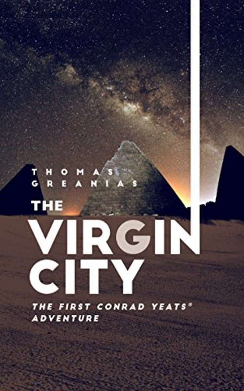 Book cover for "The Virgin City" by Thomas Greanias