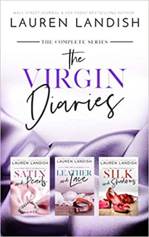Book cover for "The Virgin Diaries" by Lauren Landish
