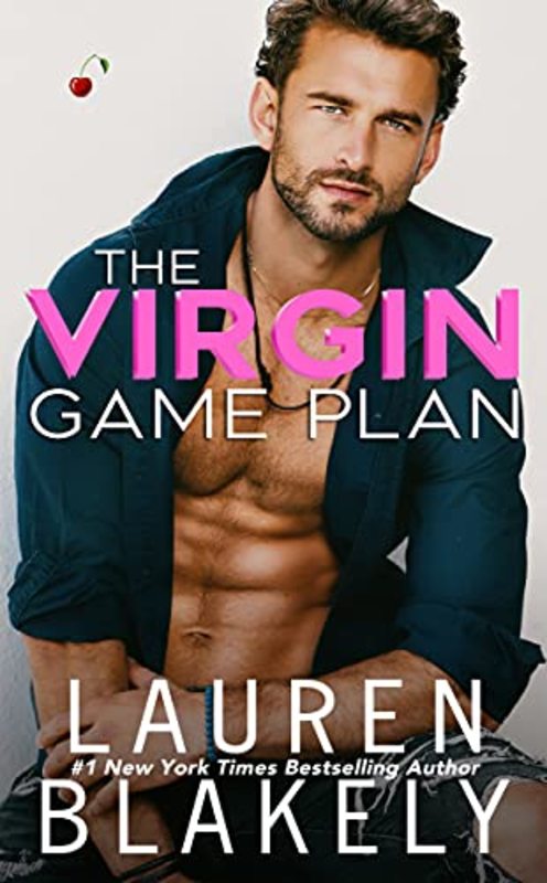 Book cover for "The Virgin Game Plan" by Lauren Blakely
