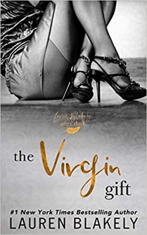 Book cover for "The Virgin Gift" by Lauren Blakely