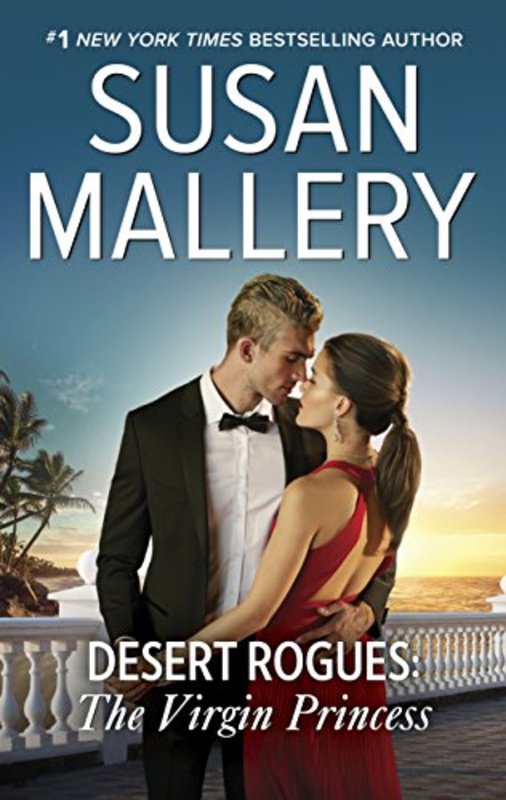 Book cover for "The Virgin Princess" by Susan Mallery