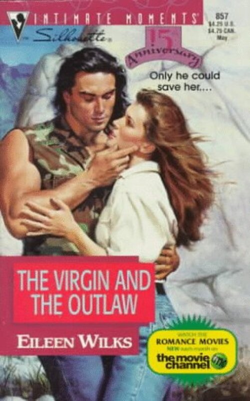Book cover for "The Virgin and the Outlaw" by Eileen Wilks