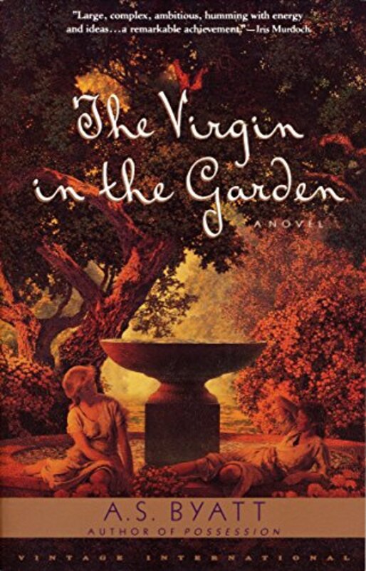 Book cover for "The Virgin in the Garden" by AS Byatt