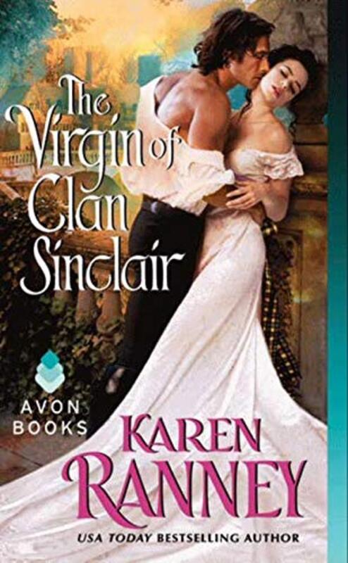 Book cover for "The Virgin of Clan Sinclair" by Karen Ranney