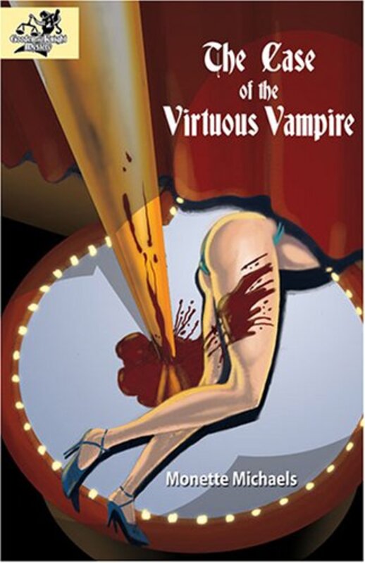 Book cover for "The Virtuous Vampire" by Monette Michaels