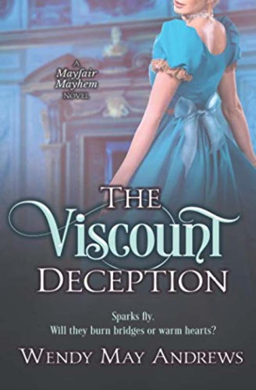 Book cover for "The Viscount Deception" by Wendy May Andrews