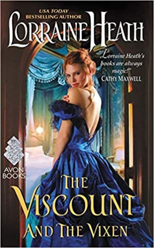 Book cover for "The Viscount and the Vixen" by Lorraine Heath