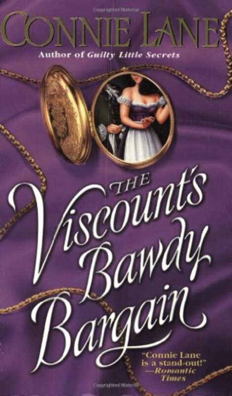 Book cover for "The Viscount's Bawdy Bargain" by Casey Daniels
