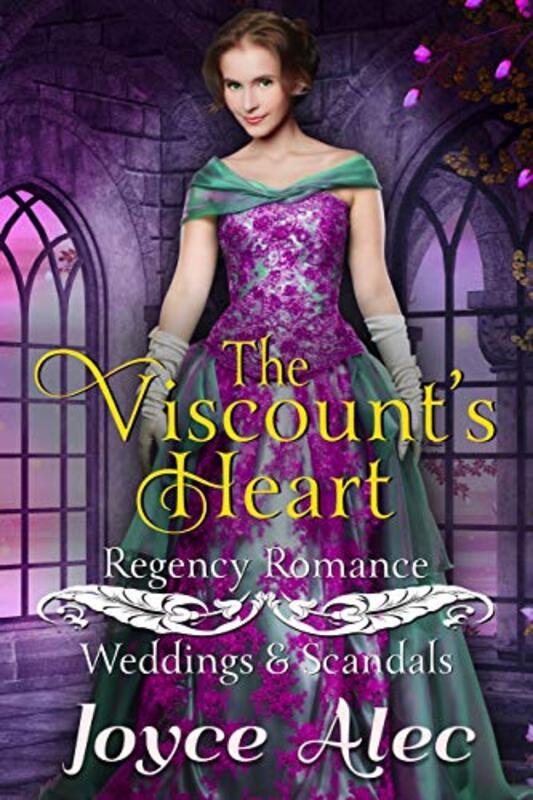 Book cover for "The Viscount's Heart" by Joyce Alec