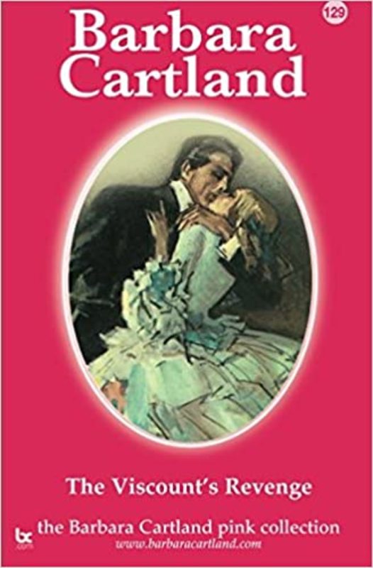 Book cover for "The Viscount's Revenge" by Barbara Cartland