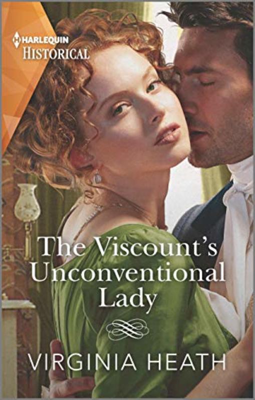 Book cover for "The Viscount's Unconventional Lady" by Virginia Heath