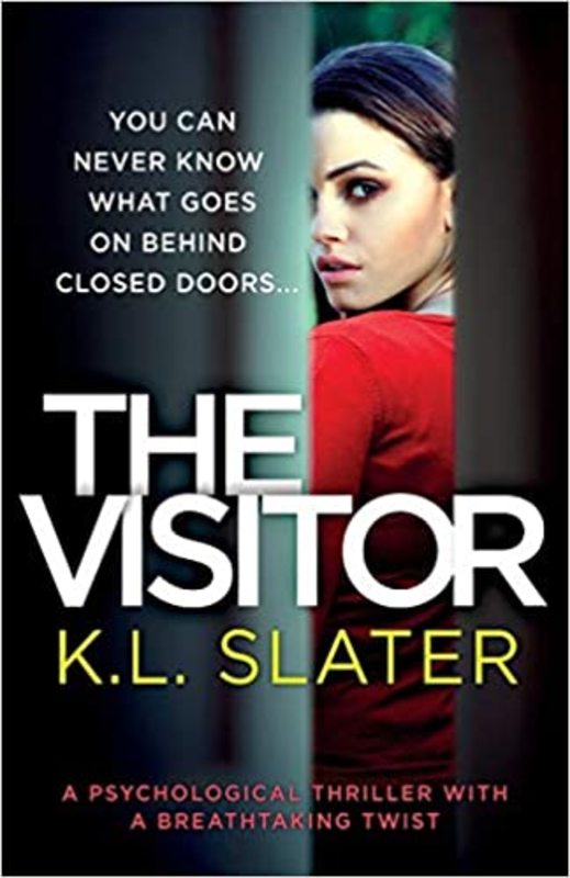 Book cover for "The Visitor" by KL Slater