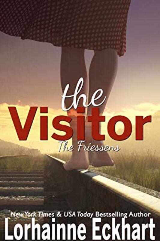 Book cover for "The Visitor" by Lorhainne Eckhart