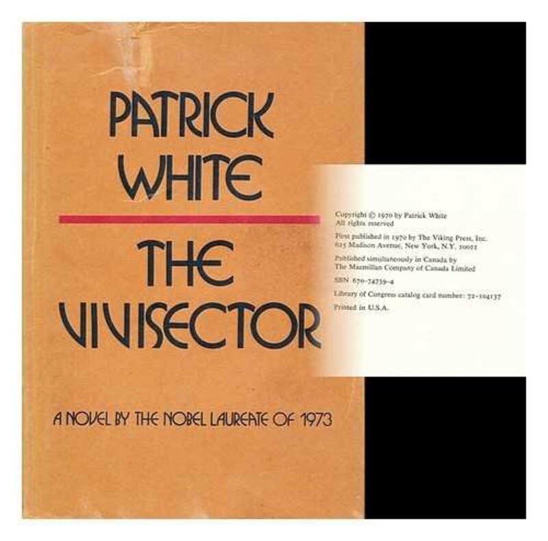 Book cover for "The Vivisector" by Patrick White
