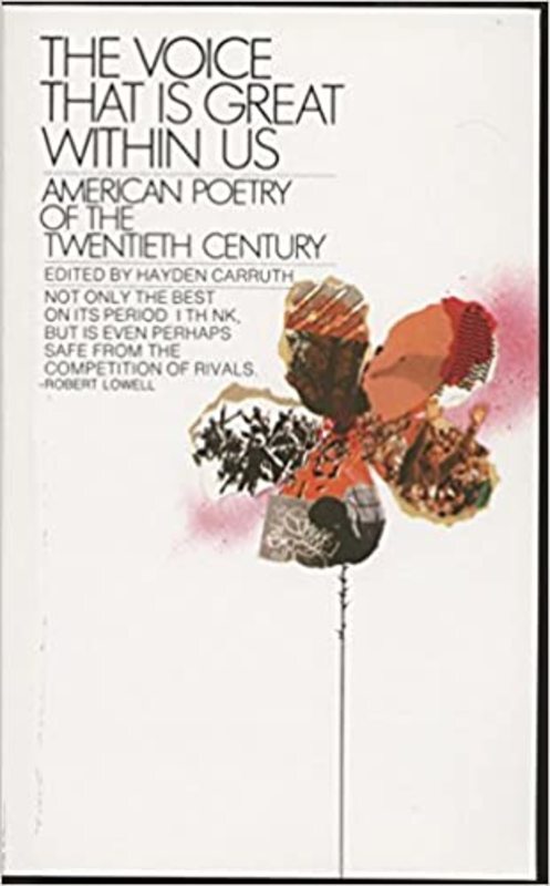 Book cover for "The Voice That Is Great Within Us" by Hayden Carruth