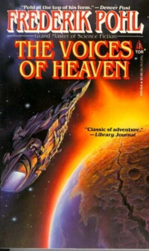 Book cover for "The Voices of Heaven" by Frederik Pohl