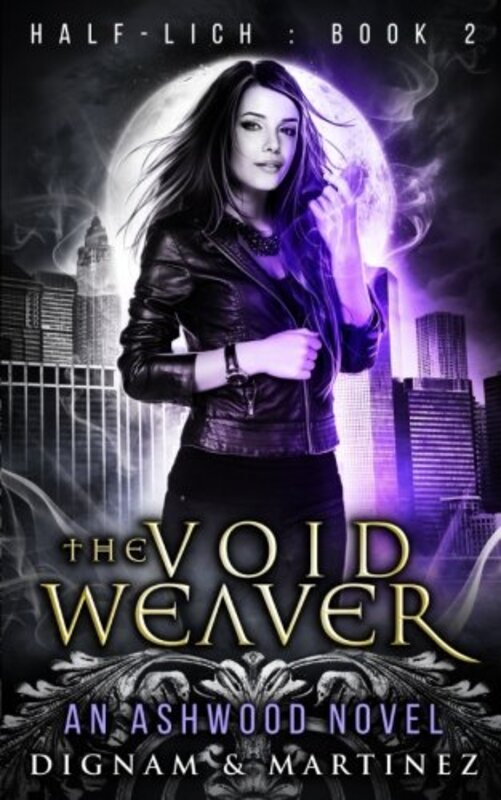 Book cover for "The Void Weaver" by Katerina Martinez