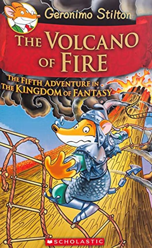 Book cover for "The Volcano of Fire" by Elisabetta Dami