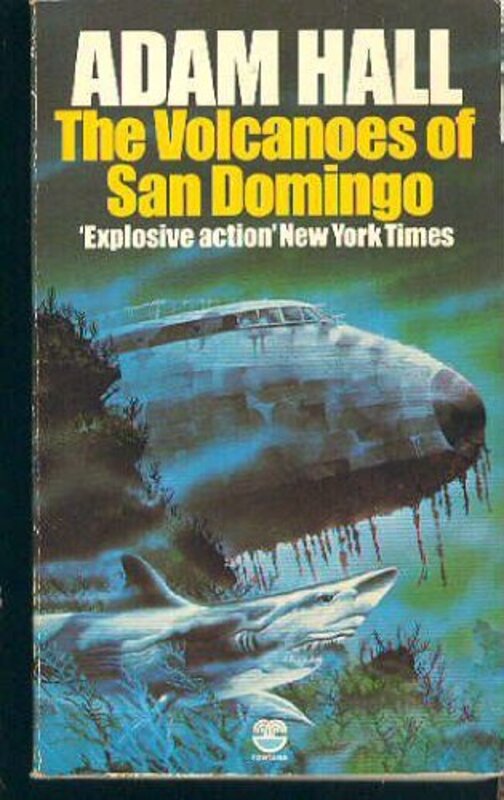 Book cover for "The Volcanoes of San Domingo" by Adam Hall