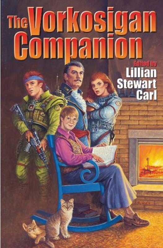 Book cover for "The Vorkosigan Companion" by Lois McMaster Bujold