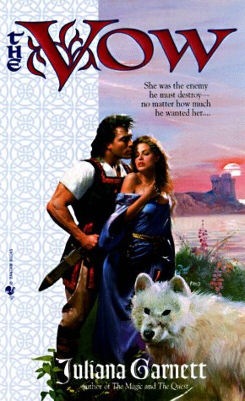 Book cover for "The Vow" by Juliana Garnett