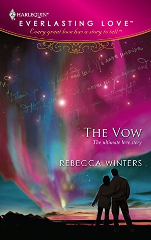 Book cover for "The Vow" by Rebecca Winters