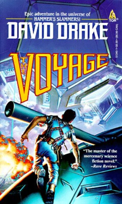 Book cover for "The Voyage" by David Drake