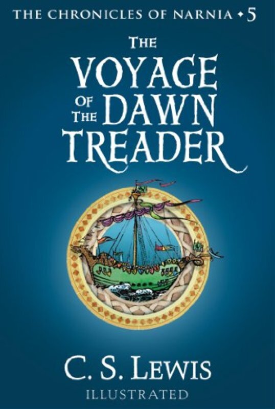 Book cover for "The Voyage of the Dawn Treader" by C. S. Lewis
