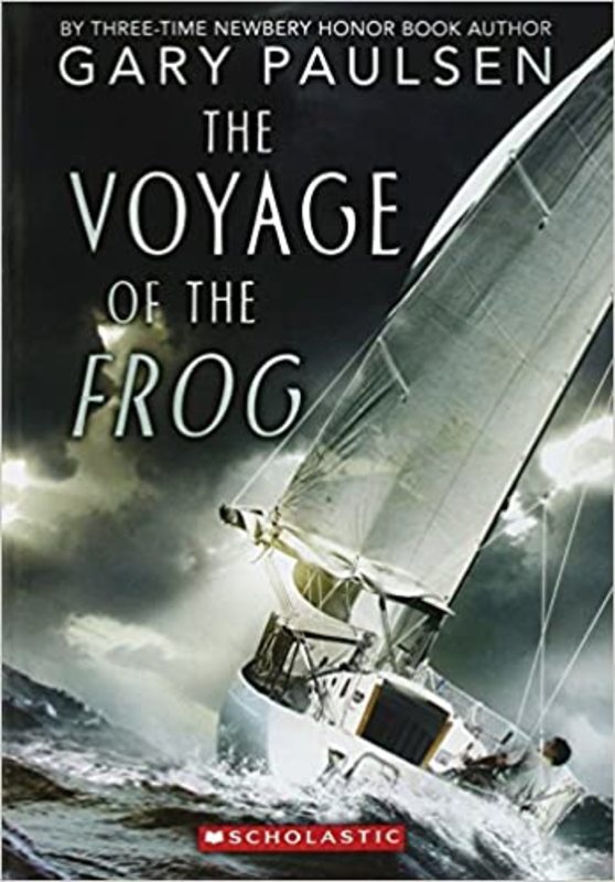 Book cover for "The Voyage of the Frog" by Gary Paulsen