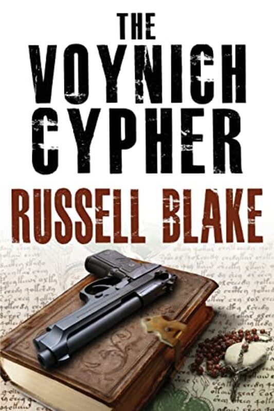 Book cover for "The Voynich Cypher" by Russell Blake
