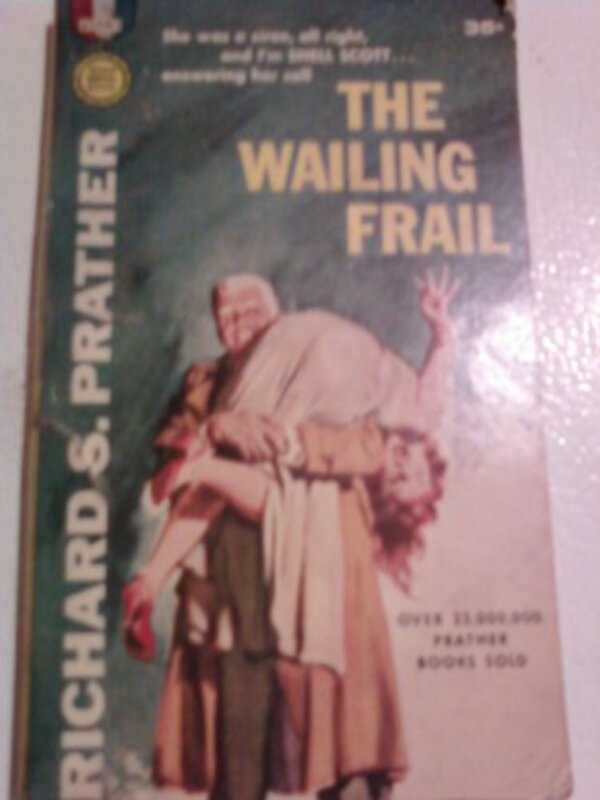 Book cover for "The Wailing Frail" by Richard S Prather