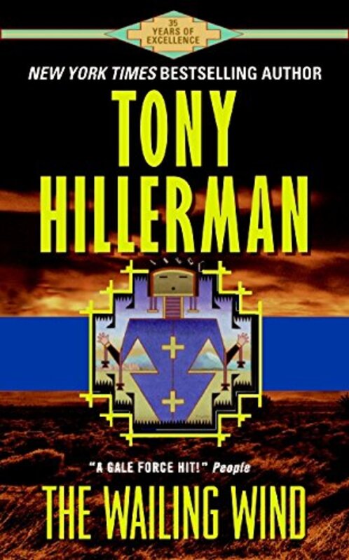 Book cover for "The Wailing Wind" by Tony Hillerman
