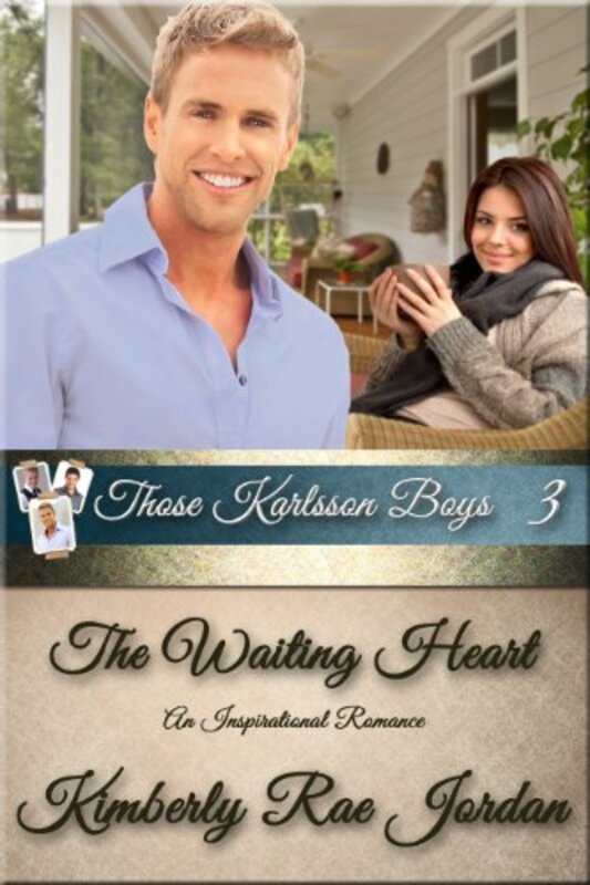 Book cover for "The Waiting Heart" by Kimberly Rae Jordan