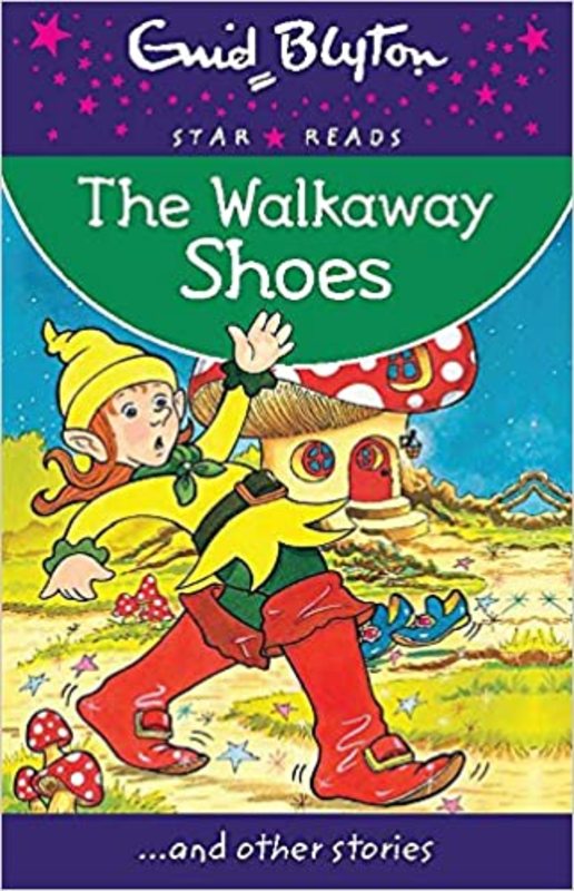 Book cover for "The Walkaway Shoes" by Enid Blyton