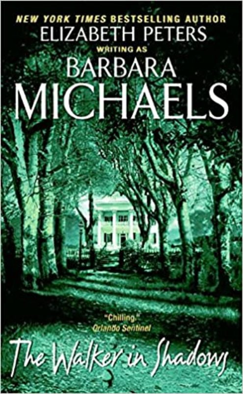 Book cover for "The Walker in Shadows" by Barbara Michaels