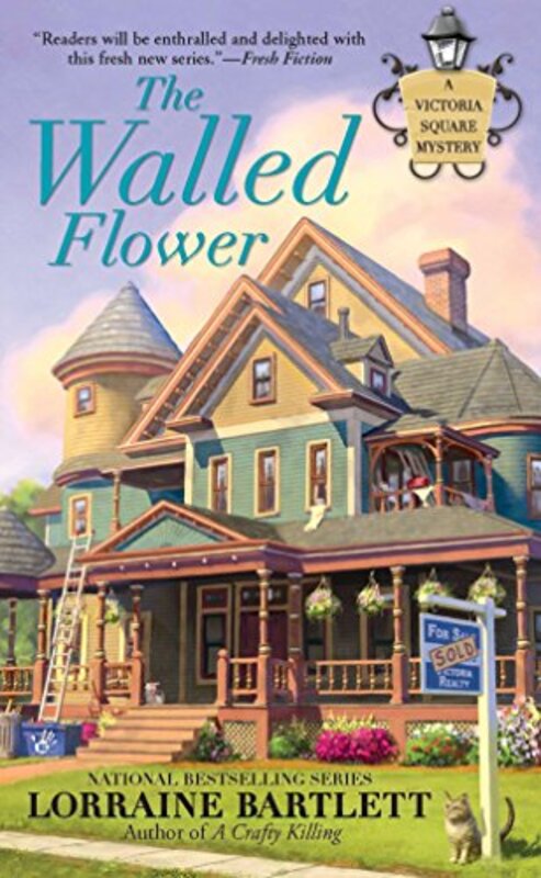 Book cover for "The Walled Flower" by Lorraine Bartlett