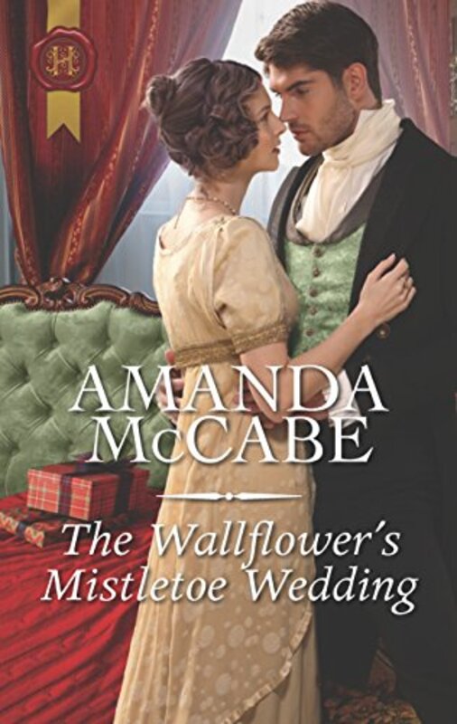 Book cover for "The Wallflower's Mistletoe Wedding" by Amanda McCabe