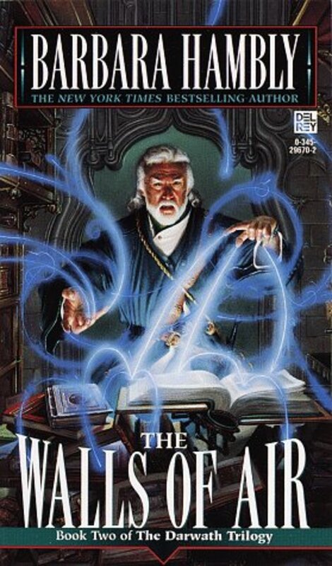 Book cover for "The Walls of Air" by Barbara Hambly