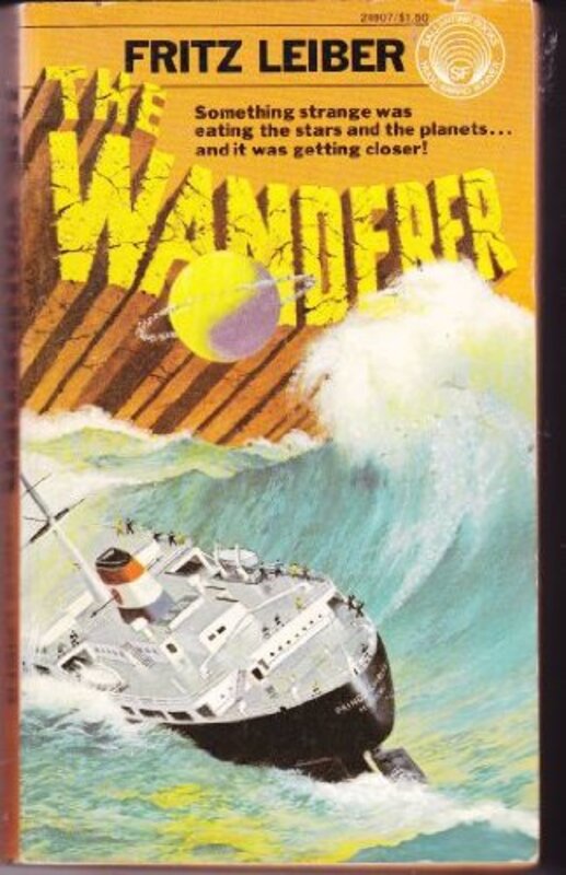 Book cover for "The Wanderer" by Fritz Leiber
