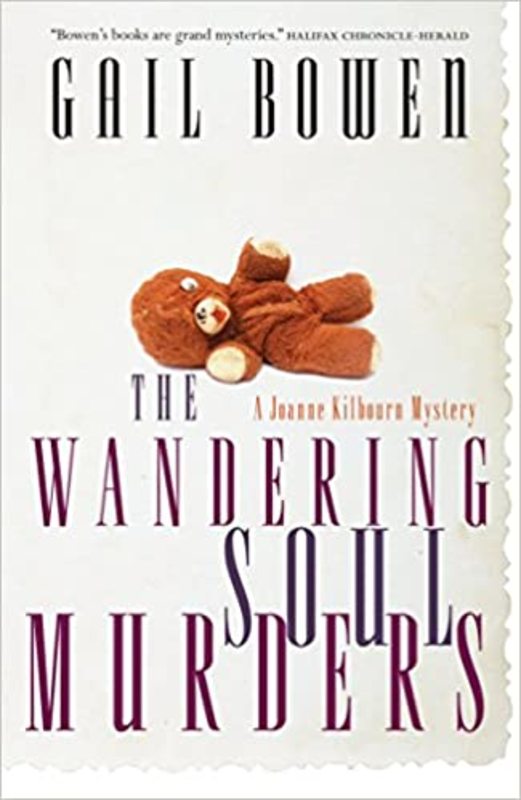 Book cover for "The Wandering Soul Murders" by Gail Bowen