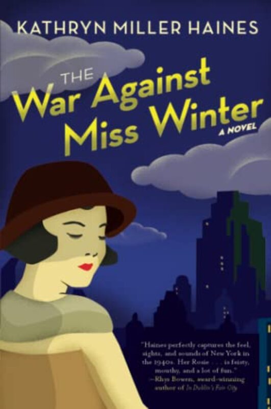 Book cover for "The War Against Miss Winter" by Kathryn Miller Haines