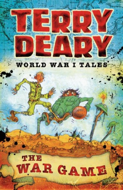 Book cover for "The War Game" by Terry Deary