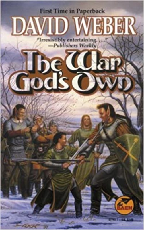 Book cover for "The War God's Own" by David Weber